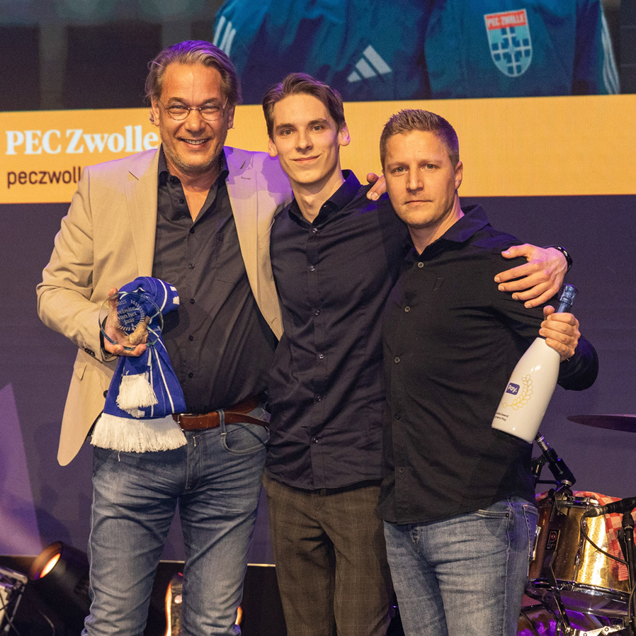 Titelprolongatie voor PEC Zwolle  bij Website van het Jaar awards