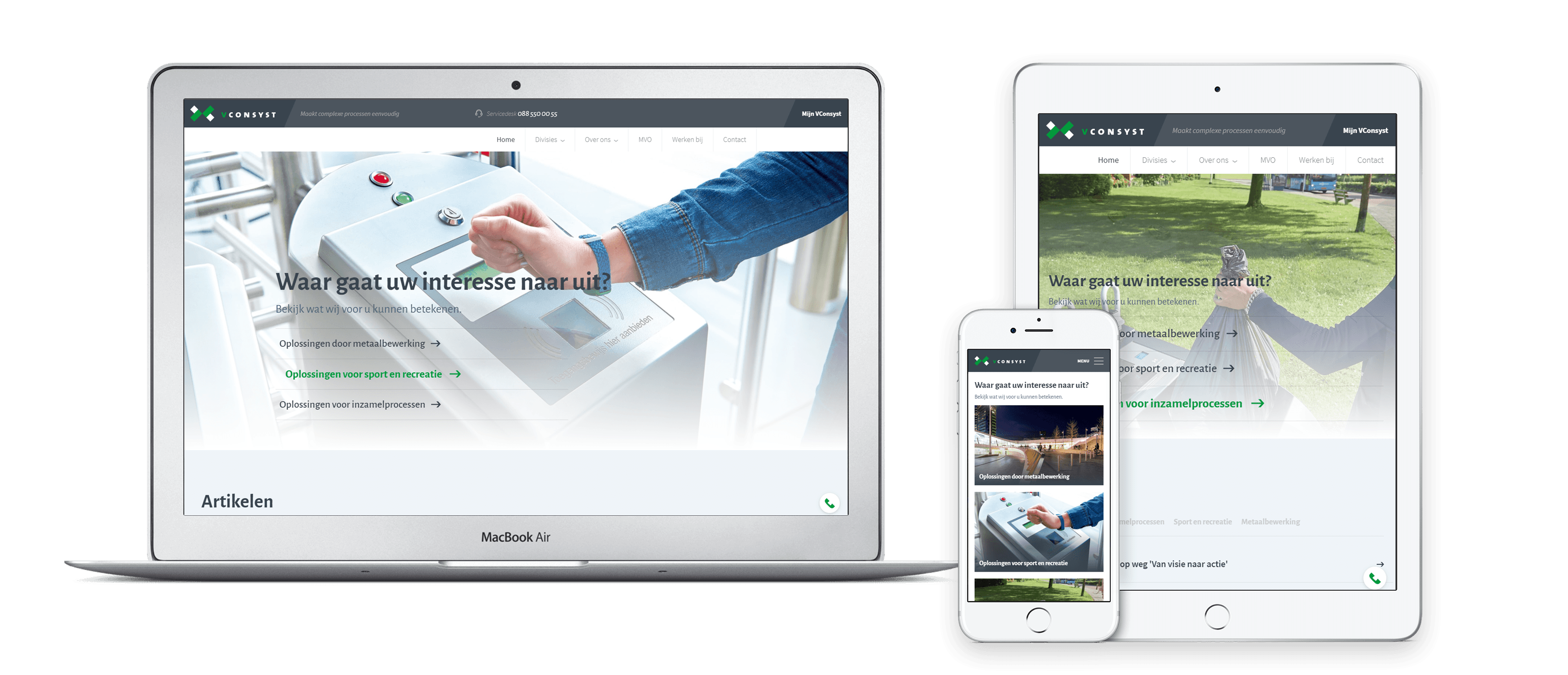 VConsyst cross device optimized.